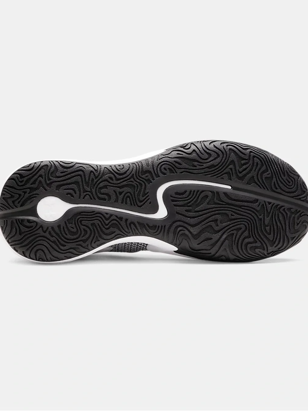 Under Armour Curry Low Basketball Shoes - White & Black